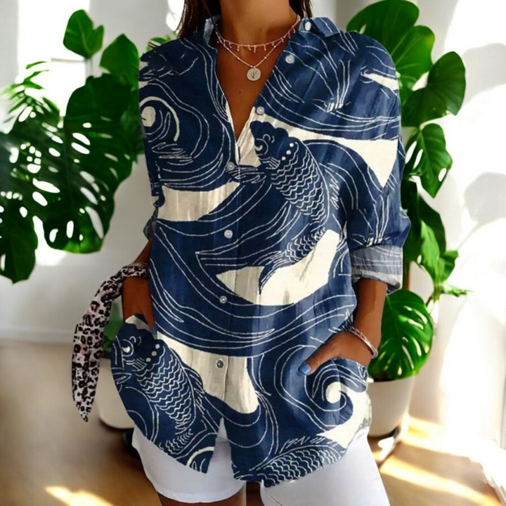 Vintage-Inspired Blouse for Timeless Elegance