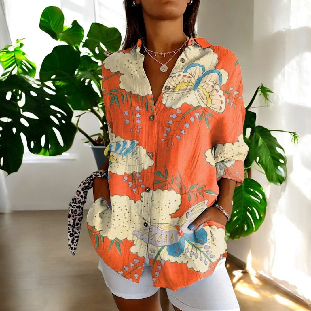 Vintage-Inspired Blouse for Timeless Elegance