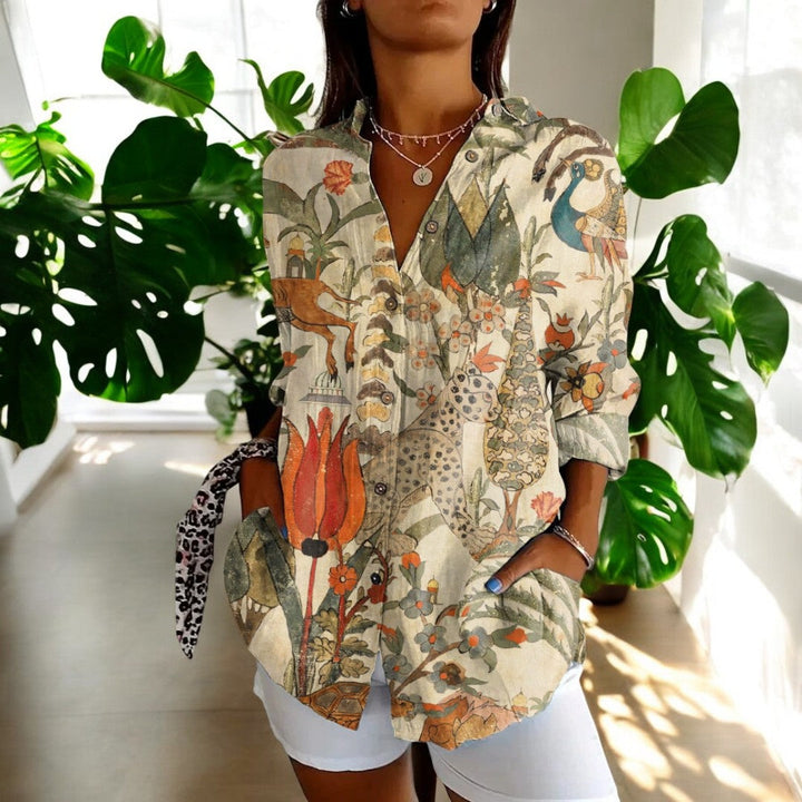 Vintage-Inspired Blouse for Timeless Elegance