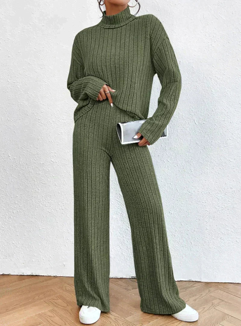 Cozy Women's Knitted Loungewear Set