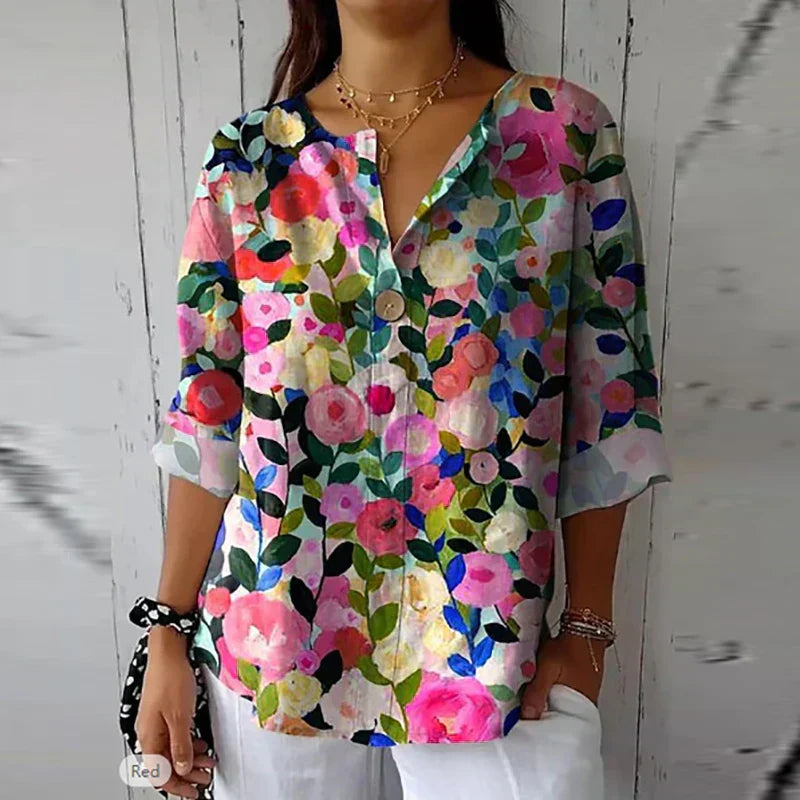 Floral Blouse for Spring Fashion