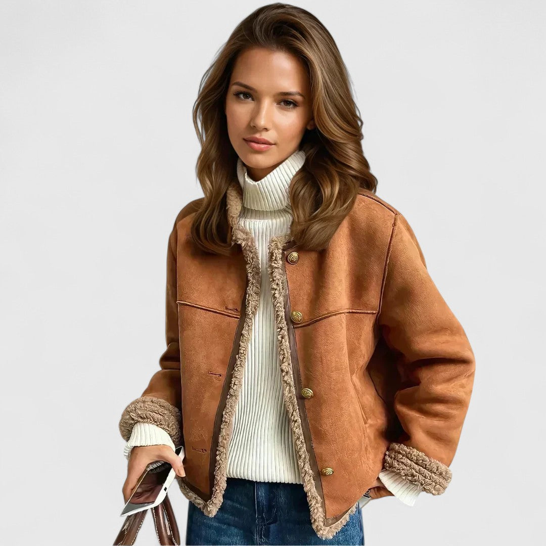 Rosalie - Stylish Buttoned Jacket