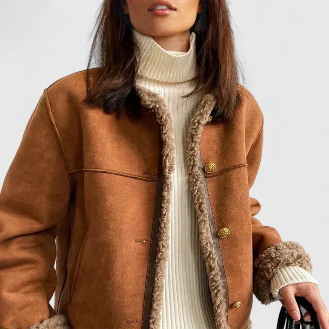 Rosalie - Stylish Buttoned Jacket
